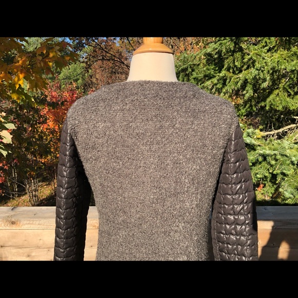 Boiled wool sweater coat size small - Picture 6 of 6